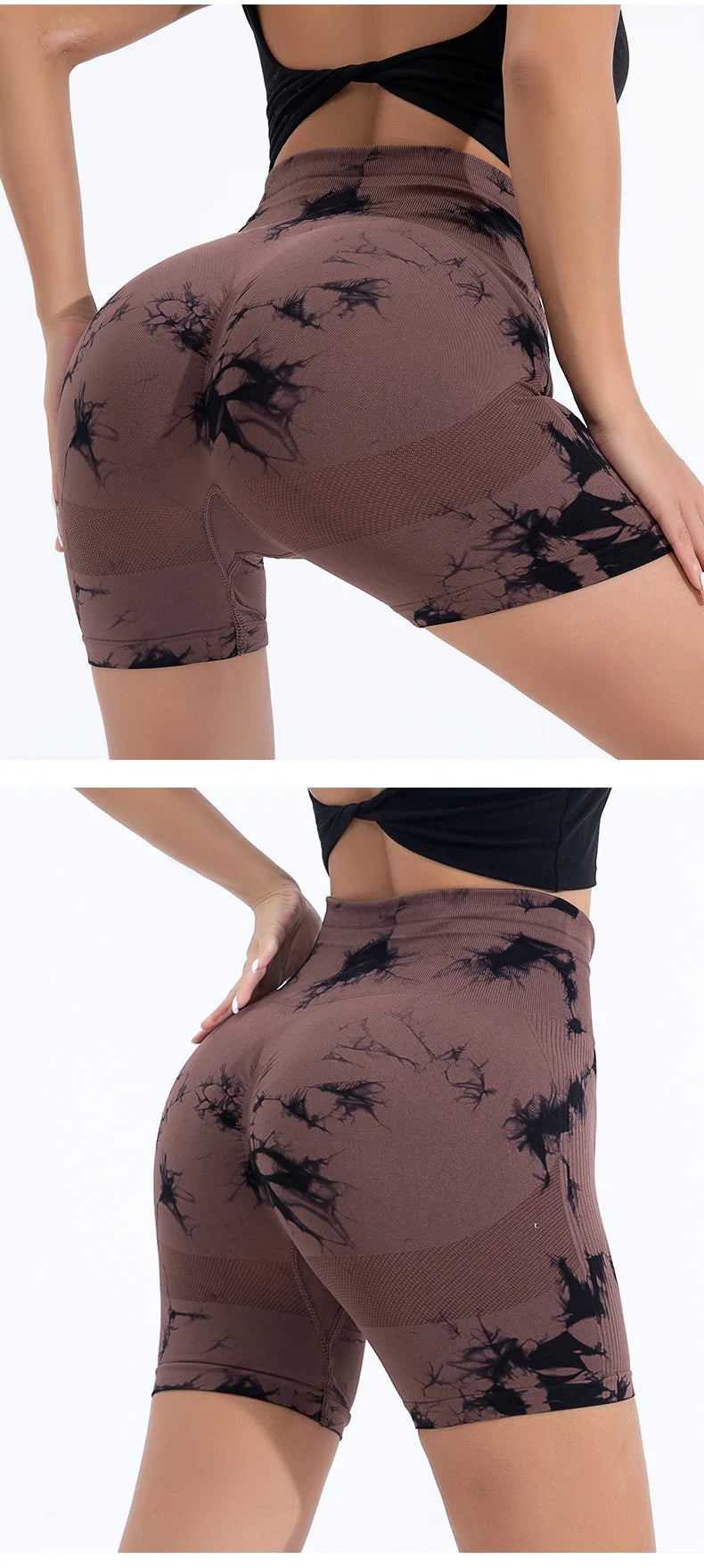 High-Waist Butt-Lift Shorts